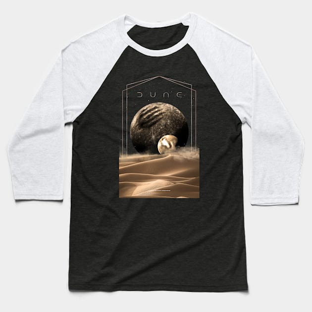 Dune Moons Baseball T-Shirt by Dream Artworks